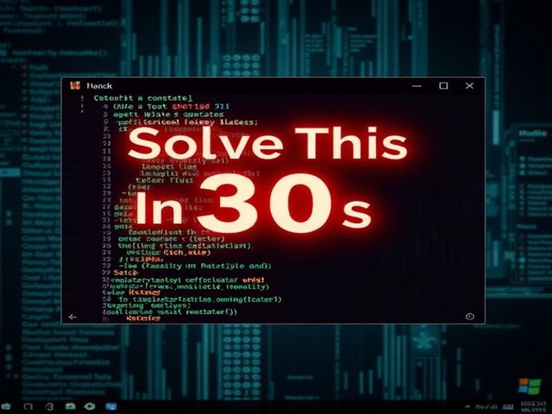 Solve This In 30s - APK Download, MOD, Hack Tool, Cheats