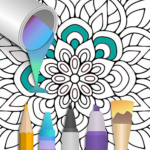 100+ Mandala coloring pages - APK Download, MOD, Hack Tool, Cheats
