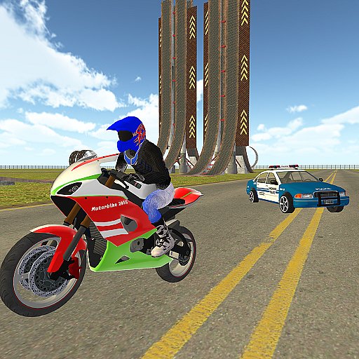 Bike Rider vs Cop Car City Police Chase Game - APK Download, MOD, Hack Tool, Cheats