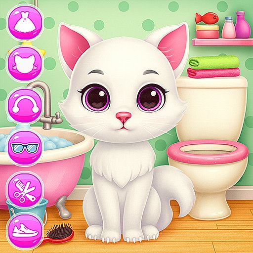 Cute Kitty Caring and Dressup - APK Download, MOD, Hack Tool, Cheats