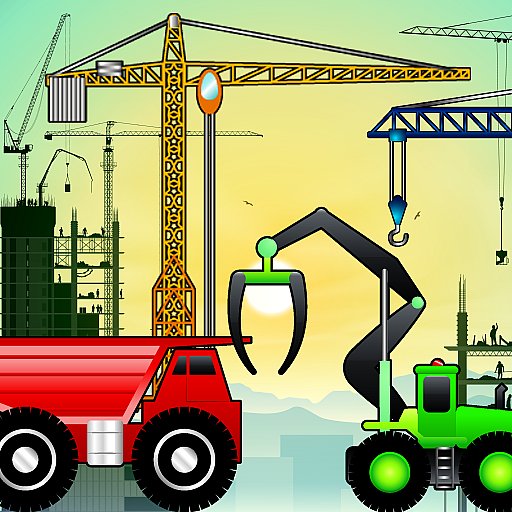 Diggers and Truck for Toddlers - APK Download, MOD, Hack Tool, Cheats