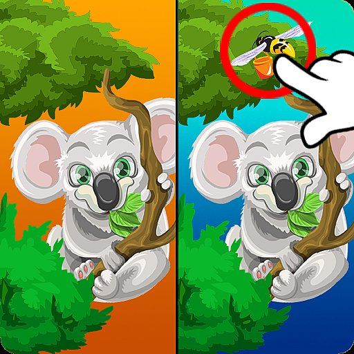 Find 10 Differences 🐼 Diffrence APK download icon