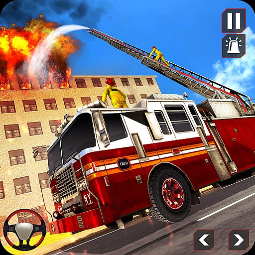 Fire Truck Driving Rescue 911 Fire Engine Games - APK Download, MOD, Hack Tool, Cheats