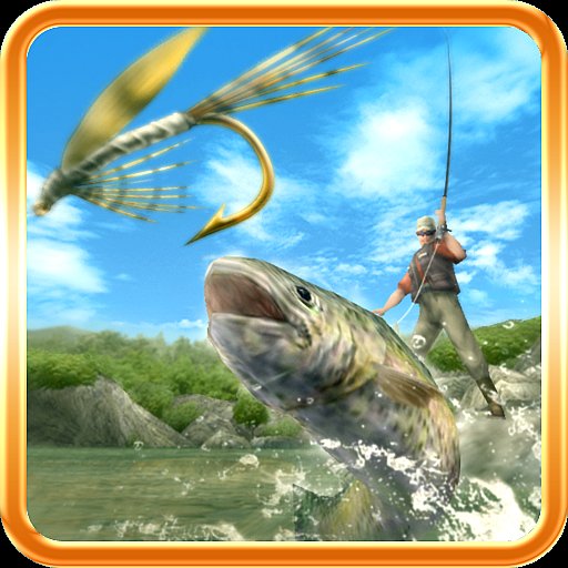 Fly Fishing 3D APK download icon