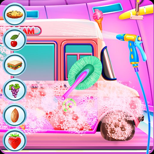 Girly Ice Cream Truck Car Wash - APK Download, MOD, Hack Tool, Cheats