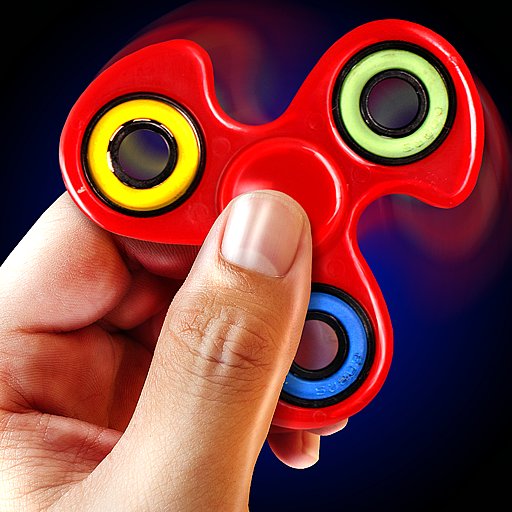 Hand spinner simulator APK download icon
