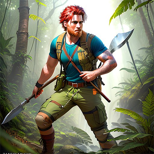 Hero Jungle Survival Games 3D APK download icon