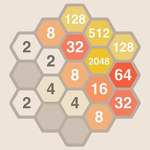 Hexic 2048 APK download icon
