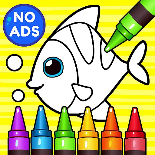 Learning & Coloring Game for Kids & Preschoolers - APK Download, MOD, Hack Tool, Cheats