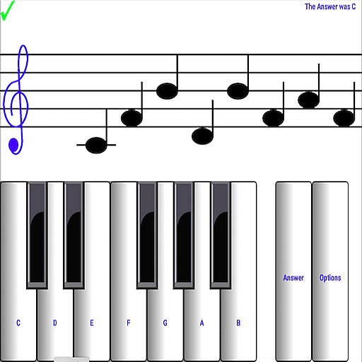 (light) learn sight read music APK download icon