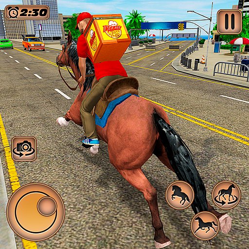 Mounted Horse Riding Pizza - APK Download, MOD, Hack Tool, Cheats