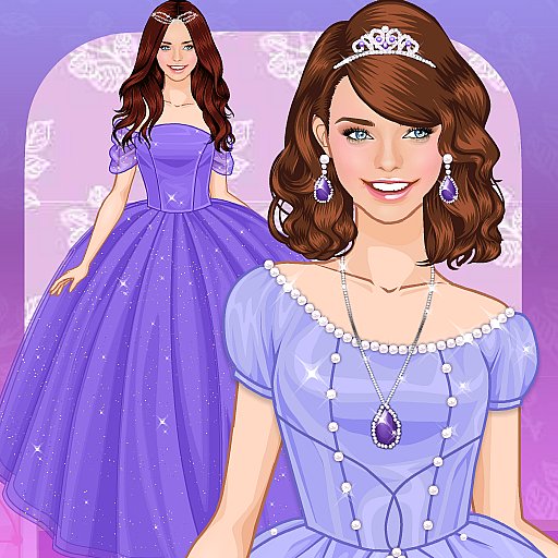 Purple princess dress up game - APK Download, MOD, Hack Tool, Cheats