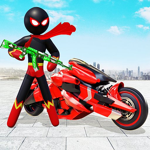 Stickman Moto Bike Hero: Crime City Superhero Game - APK Download, MOD, Hack Tool, Cheats