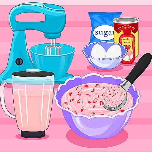 Strawberry Ice Cream Sandwiches - Cooking Desserts - APK Download, MOD, Hack Tool, Cheats