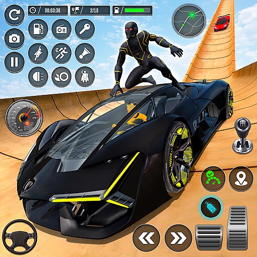Superhero Car Stunt- Car Games - APK Download, MOD, Hack Tool, Cheats