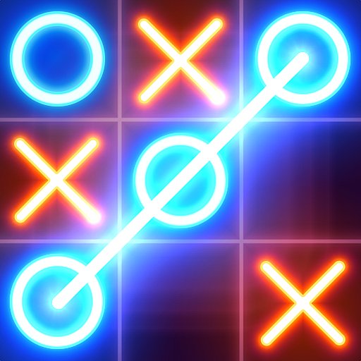 Tic Tac Toe glow - Puzzle Game - APK Download, MOD, Hack Tool, Cheats