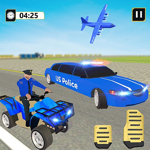 US Police Limo Car ATV Quad - APK Download, MOD, Hack Tool, Cheats
