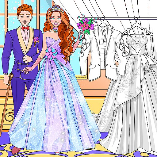 Wedding Coloring Dress Up Game - APK Download, MOD, Hack Tool, Cheats