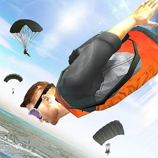 Wingsuit Simulator 3D - Skydiving Game APK download icon